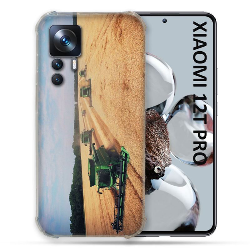 Coque Renforcée Pour Xiaomi 12T Pro Agriculture Moissonneuse