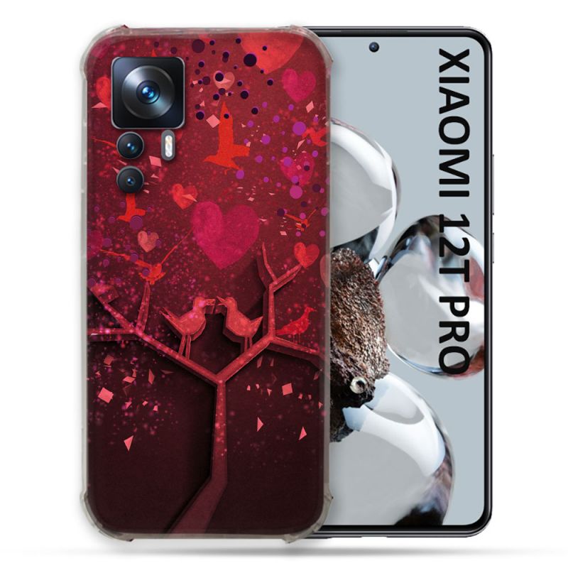 Coque Renforcée Pour Xiaomi 12T Pro Amour Arbre