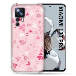 Coque Renforcée Pour Xiaomi 12T Pro Amour Ptis Coeurs