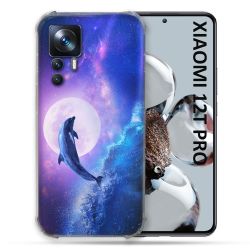 Coque Renforcée Pour Xiaomi 12T Pro Animal Dauphin Vague