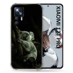 Coque Renforcée Pour Xiaomi 12T Pro Animal Koala Noir