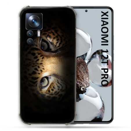 Coque Renforcée Pour Xiaomi 12T Pro Animal Leopard Yeux