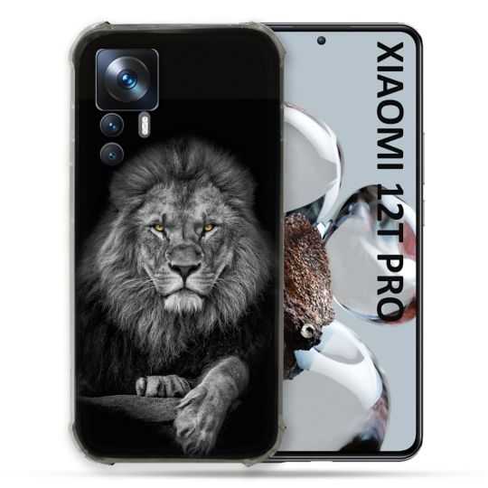 Coque Renforcée Pour Xiaomi 12T Pro Animal Lion Majestueux