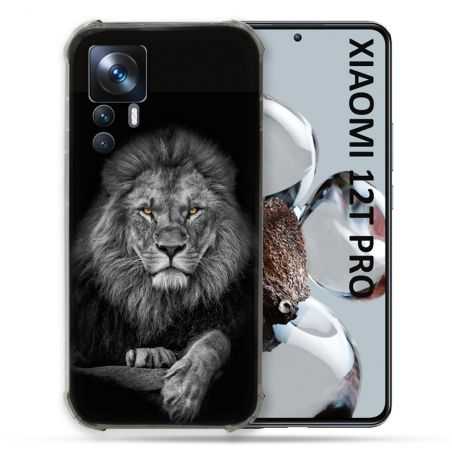 Coque Renforcée Pour Xiaomi 12T Pro Animal Lion Majestueux