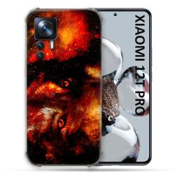 Coque Renforcée Pour Xiaomi 12T Pro Animal Loup Espace