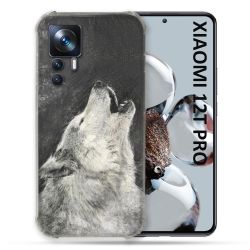 Coque Renforcée Pour Xiaomi 12T Pro Animal Loup Hurlement