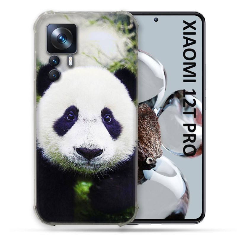 Coque Renforcée Pour Xiaomi 12T Pro Animal Panda Color