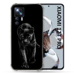 Coque Renforcée Pour Xiaomi 12T Pro Animal Panthère Noire