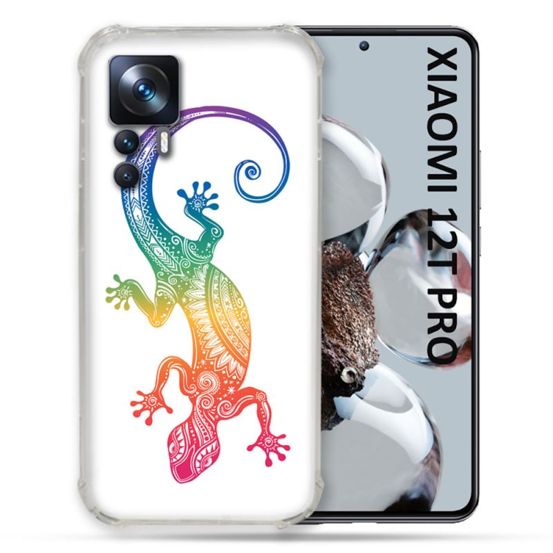 Coque Renforcée Pour Xiaomi 12T Pro Animal Salamandre Color