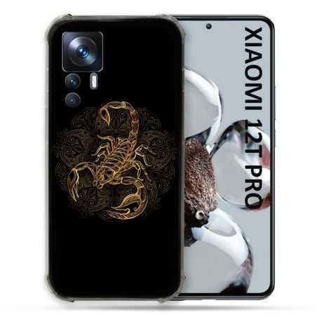 Coque Renforcée Pour Xiaomi 12T Pro Animal Scorpion Fresque