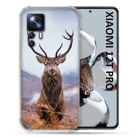 Coque Renforcée Pour Xiaomi 12T Pro Chasse Chevreuil Montagne
