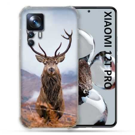 Coque Renforcée Pour Xiaomi 12T Pro Chasse Chevreuil Montagne