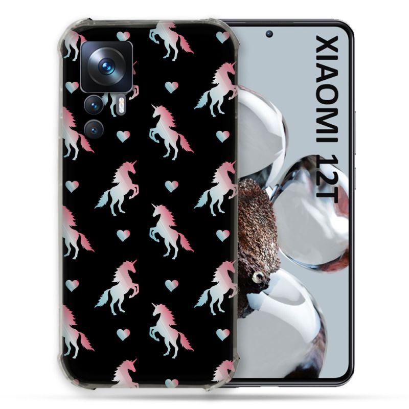 Coque Renforcée Pour Xiaomi 12T Pro Fantastique Licorne Pattern