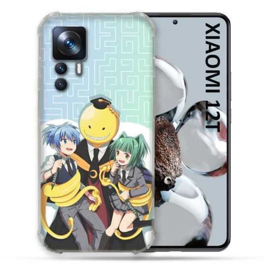 Coque Renforcée Pour Xiaomi 12T Pro Manga Assassination Classroom Kuro Trio