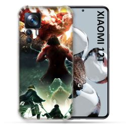 Coque Renforcée Pour Xiaomi 12T Pro Manga Attaque Titans Combat