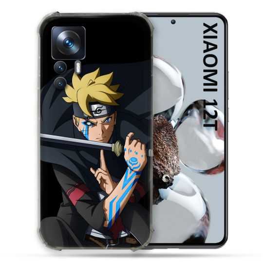 Coque Renforcée Pour Xiaomi 12T Pro Manga Boruto Tatouage