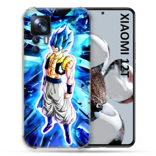 Coque Renforcée Pour Xiaomi 12T Pro Manga Dragon Ball Gogeta Lumiere