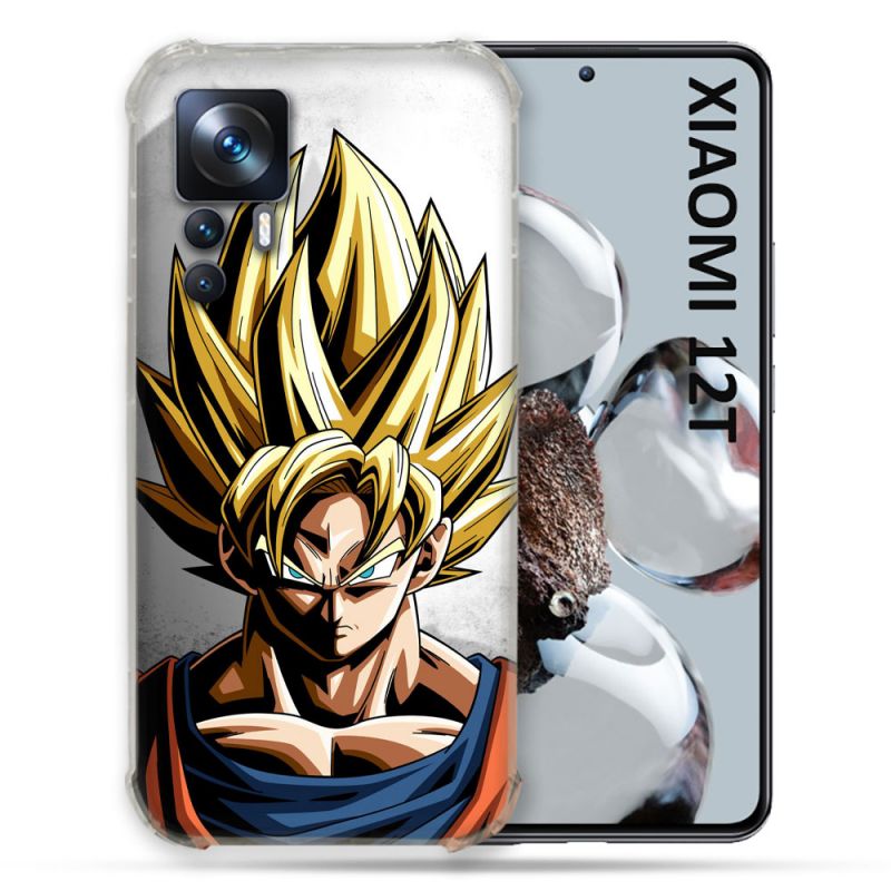 Coque Renforcée Pour Xiaomi 12T Pro Manga Dragon Ball Sangoku Portrait