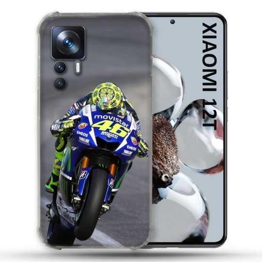 Coque Renforcée Pour Xiaomi 12T Pro Moto Course GP Wheeling 46