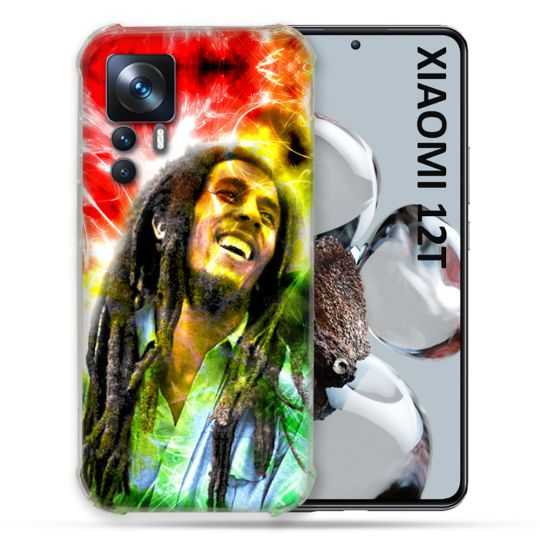 Coque Renforcée Pour Xiaomi 12T Pro Musique Bob Marley Color