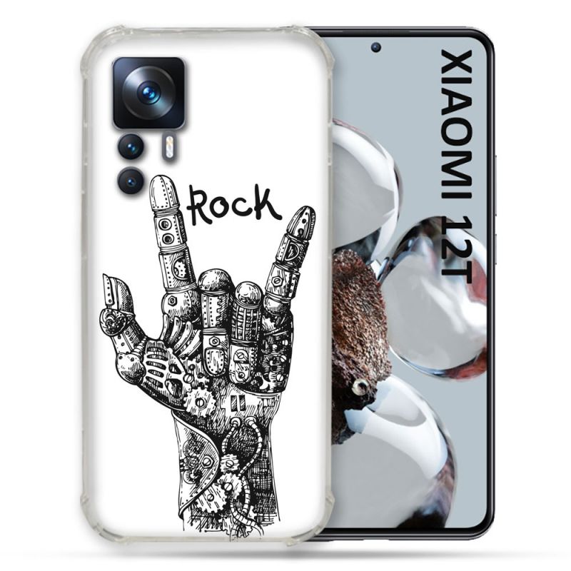 Coque Renforcée Pour Xiaomi 12T Pro Musique Rock Main