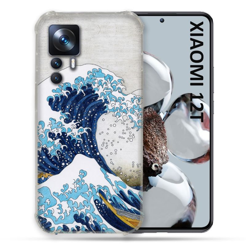 Coque Renforcée Pour Xiaomi 12T Pro Peinture La Grande Vague