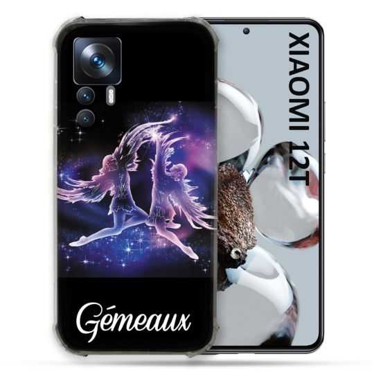 Coque Renforcée Pour Xiaomi 12T Pro Signe Zodiaque 2 Gémeaux