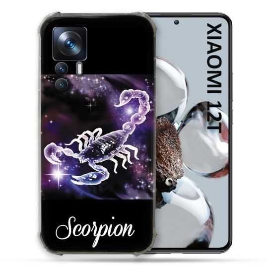 Coque Renforcée Pour Xiaomi 12T Pro Signe Zodiaque 2 Scorpion