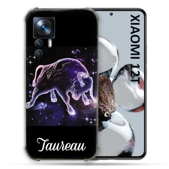Coque Renforcée Pour Xiaomi 12T Pro Signe Zodiaque 2 Taureau