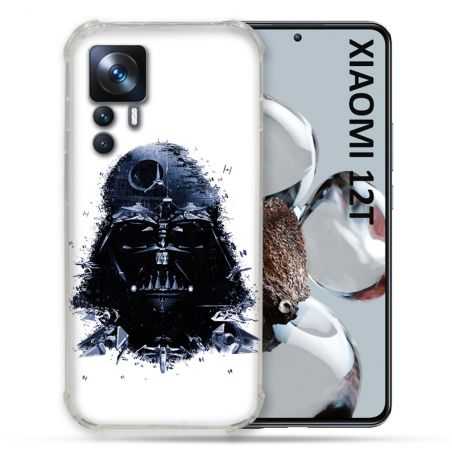 Coque Renforcée Pour Xiaomi 12T Pro Star Wars - Dark Vador Blanc