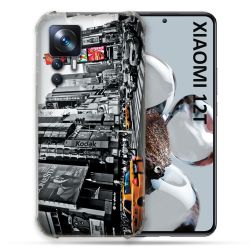 Coque Renforcée Pour Xiaomi 12T Pro Voyage Amerique USA New York Taxi