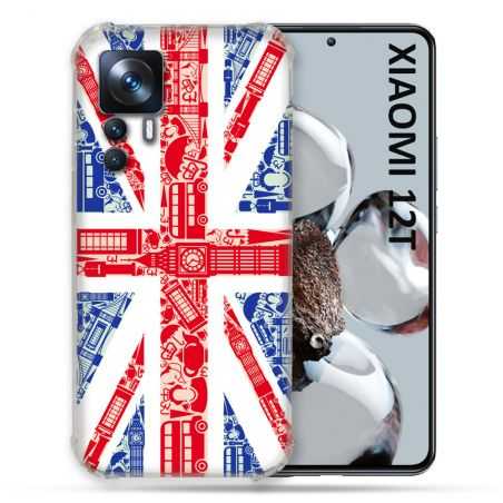 Coque Renforcée Pour Xiaomi 12T Pro Voyage Angleterre Blanc