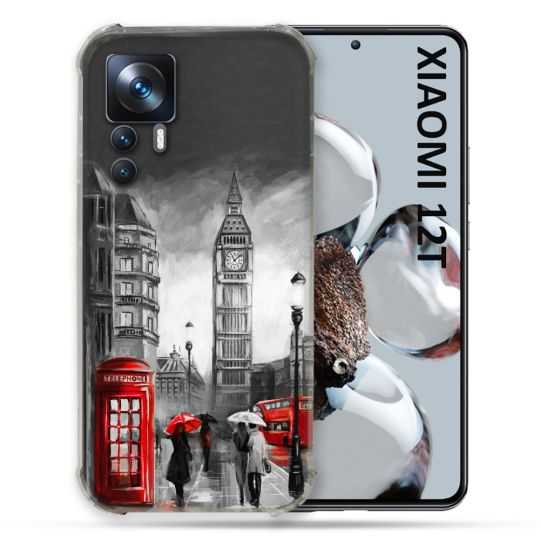 Coque Renforcée Pour Xiaomi 12T Pro Voyage Angleterre Londres Vintage