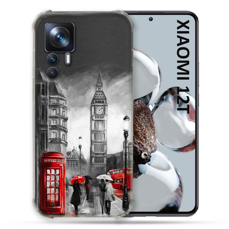 Coque Renforcée Pour Xiaomi 12T Pro Voyage Angleterre Londres Vintage
