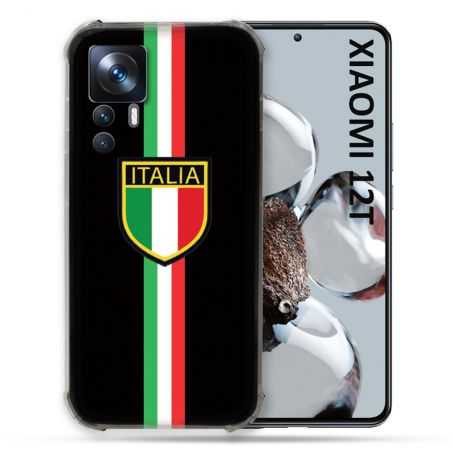 Coque Renforcée Pour Xiaomi 12T Pro Voyage Italie 3 Noir