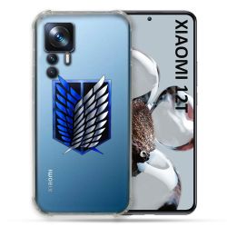 Coque Renforcée Transparente Pour Xiaomi 12T Pro Attaque Titan Logo
