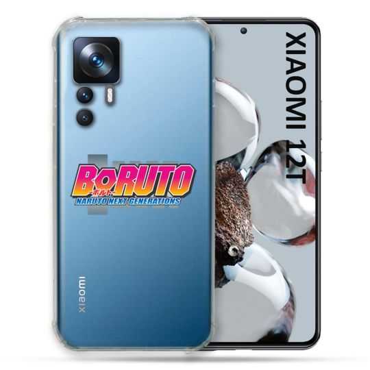 Coque Renforcée Transparente Pour Xiaomi 12T Pro Boruto Logo