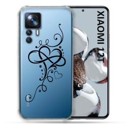 Coque Renforcée Transparente Pour Xiaomi 12T Pro Cœur infini