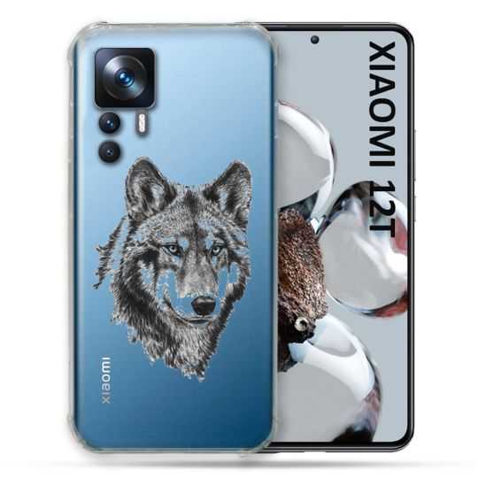 Coque Renforcée Transparente Pour Xiaomi 12T Pro Loup