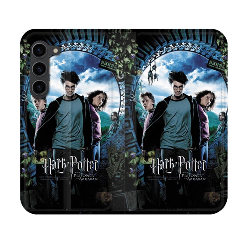 Housse Cuir Portefeuille Pour Samsung Galaxy S23 Harry Potter Azkaban