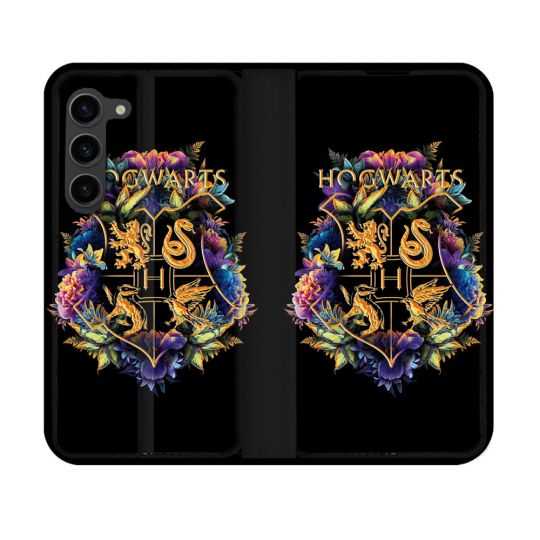 Housse Cuir Portefeuille Pour Samsung Galaxy S23 Harry Potter Hogwarts