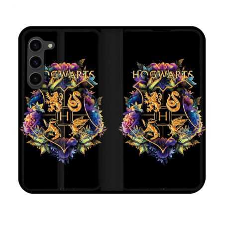 Housse Cuir Portefeuille Pour Samsung Galaxy S23 Harry Potter Hogwarts