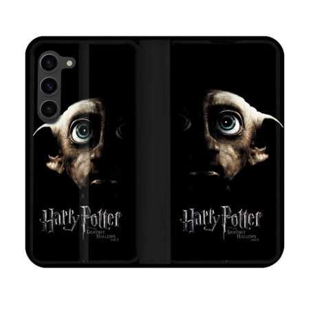 Housse Cuir Portefeuille Pour Samsung Galaxy S23 Harry Potter Hollows Dobby