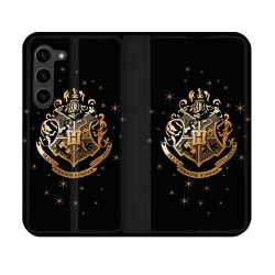 Housse Cuir Portefeuille Pour Samsung Galaxy S23 Harry Potter Poudlard