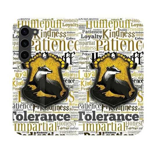 Housse Cuir Portefeuille Pour Samsung Galaxy S23 Harry Potter Poursouffle