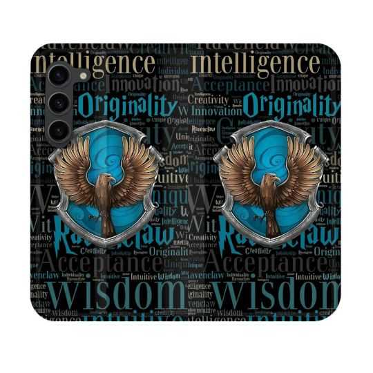 Housse Cuir Portefeuille Pour Samsung Galaxy S23 Harry Potter Serdaigle