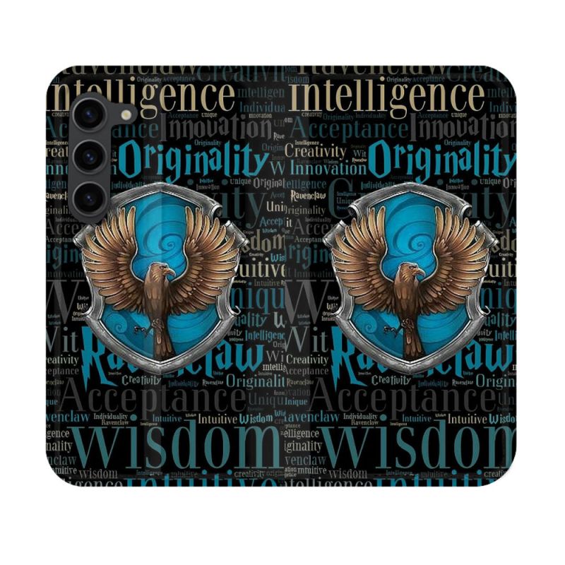 Housse Cuir Portefeuille Pour Samsung Galaxy S23 Harry Potter Serdaigle