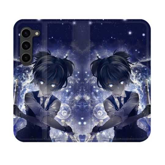 Housse Cuir Portefeuille Pour Samsung Galaxy S23 Manga Assassination Classroom Nagisa