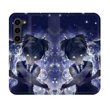 Housse Cuir Portefeuille Pour Samsung Galaxy S23 Manga Assassination Classroom Nagisa