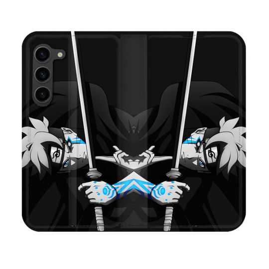 Housse Cuir Portefeuille Pour Samsung Galaxy S23 Manga Boruto Epée